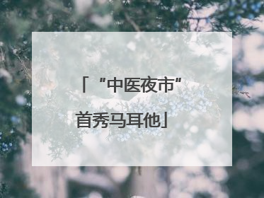 “中医夜市”首秀马耳他