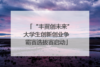 “丰翼创未来”大学生创新创业争霸赛选拔赛启动