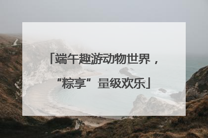 端午趣游动物世界，“粽享”量级欢乐