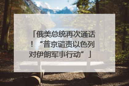 俄美总统再次通话！“普京谴责以色列对伊朗军事行动”