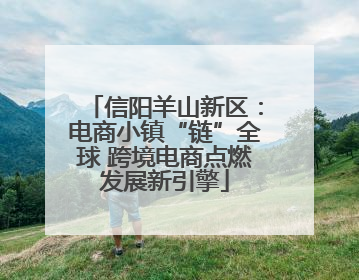 信阳羊山新区：电商小镇“链”全球 跨境电商点燃发展新引擎