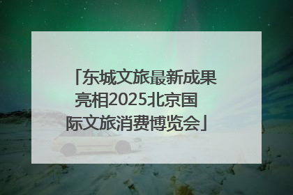 东城文旅最新成果亮相2025北京国际文旅消费博览会