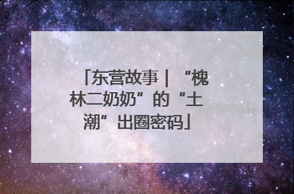 东营故事｜“槐林二奶奶”的“土潮”出圈密码
