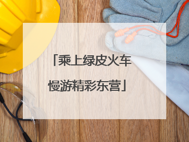 乘上绿皮火车 慢游精彩东营