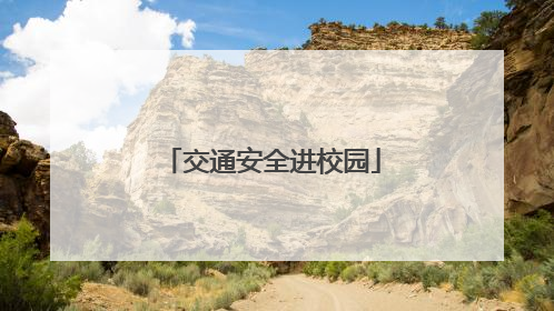 交通安全进校园