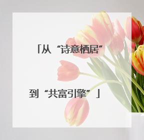 从“诗意栖居”到“共富引擎”