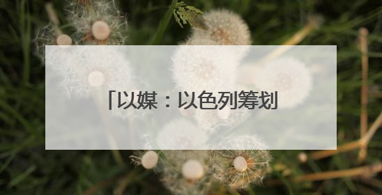 以媒：以色列筹划对伊朗行动多年