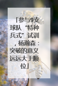 参与9支球队“特种兵式”试训，杨瀚森：突破的意义远远大于顺位