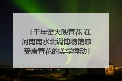 千年窑火映青花 在河南南水北调博物馆感受唐青花的美学悸动