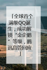 全球首个满级QQ诞生，成功解锁“金企鹅”等级，腾讯高管回应