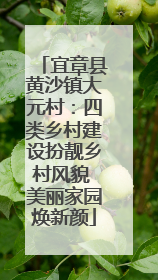 宜章县黄沙镇大元村：四类乡村建设扮靓乡村风貌 美丽家园焕新颜