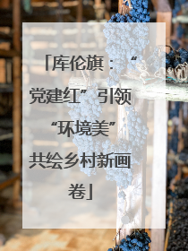 库伦旗：“党建红”引领“环境美” 共绘乡村新画卷
