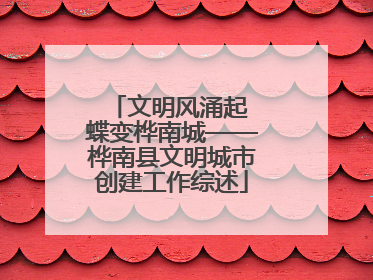 文明风涌起 蝶变桦南城——桦南县文明城市创建工作综述
