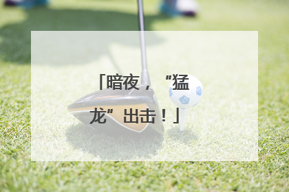 暗夜，“猛龙”出击！