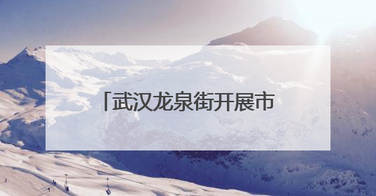 武汉龙泉街开展市容市貌规范行动，维护街道秩序不动摇