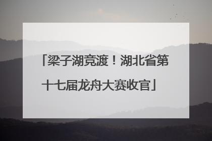梁子湖竞渡！湖北省第十七届龙舟大赛收官