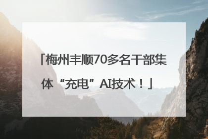 梅州丰顺70多名干部集体“充电”AI技术！