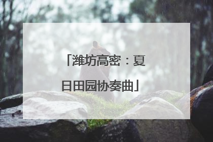 潍坊高密：夏日田园协奏曲