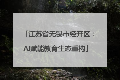 江苏省无锡市经开区：AI赋能教育生态重构