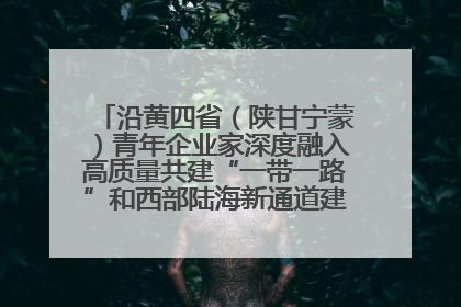 沿黄四省（陕甘宁蒙）青年企业家深度融入高质量共建“一带一路”和西部陆海新通道建设战略合作交流会在甘肃兰州召开