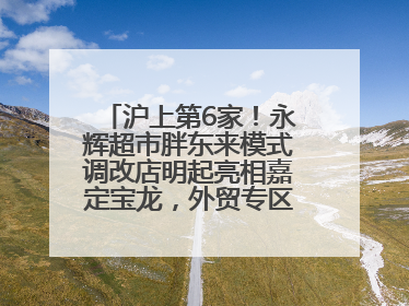 沪上第6家！永辉超市胖东来模式调改店明起亮相嘉定宝龙，外贸专区商品增至13款