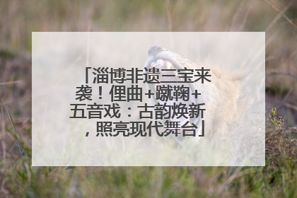 淄博非遗三宝来袭！俚曲+蹴鞠+五音戏：古韵焕新，照亮现代舞台