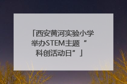 西安黄河实验小学举办STEM主题“科创活动日”