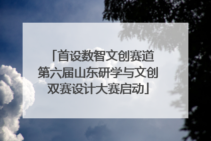 首设数智文创赛道 第六届山东研学与文创双赛设计大赛启动