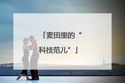 麦田里的“科技范儿”