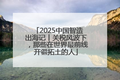 2025中国智造出海记丨关税风波下，那些在世界最前线开疆拓土的人