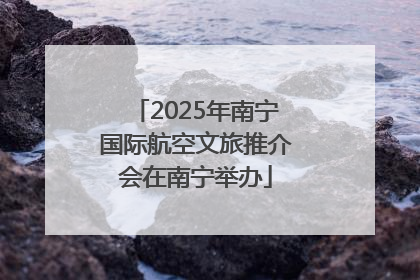 2025年南宁国际航空文旅推介会在南宁举办