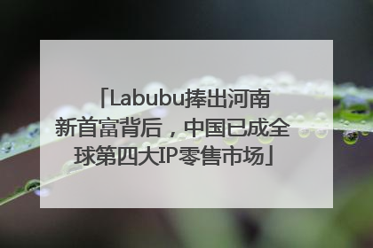 Labubu捧出河南新首富背后，中国已成全球第四大IP零售市场